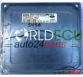 MOTORSTEUERGERÄT ECU STEUERGERAT FORD KA 1.3 1S5X12A650DC SIEMENS SIM 24 S118685004C, S118685004 C, 1S5X-12A650-DC