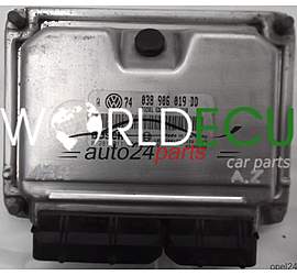 CENTRALINA MOTORE VW VOLKSWAGEN GOLF BORA 1.9 TDI ATD 038906019DD, 038 906 019 DD, BOSCH 0 281 011 065, 0281011065, DIESEL EDC15P+ 1518, 1039S00173