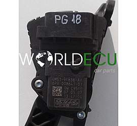 PEDALE ACCELERATORE POTENZIOMETRO FORD FOCUS 4M51-9F836-AH, 4M519F836AH, 1347104, 6PV 008641-01, 6PV00864101
