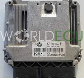 Centralina do motore VOLKSWAGEN TOURAN 2.0 FSI BOSCH 0 261 S02 013, 0261S02013, 06F 906 056 N, 06F906056N, MED9.5.10