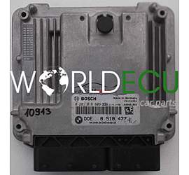 CENTRALINA MOTORE BMW F10 F11 BOSCH 0 281 018 609, 0281018609, DDE 8 518 477, 8518477, 030338983