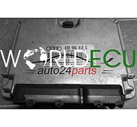 ECU ENGINE CONTROLLER AUDI A6 1.9 TDI AFN 038 906 018 G, 038906018G, BOSCH 0 281 001 609, 0281001609