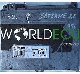 ECU CENTRALITA DE MOTOR RENAULT SAFRANE 2.2 SIEMENS S101720111B, S101720111 B, 101720111, HOM7700745988, 7700745988, 7700864284