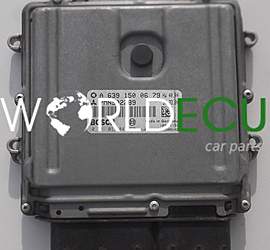 CENTRALINA MOTORE MITSUBISHI COLT SMART 1.5 DCI BOSCH 0 281 011 841, 0281011841, A 639 150 06 79, A6391500679,  PMN902289