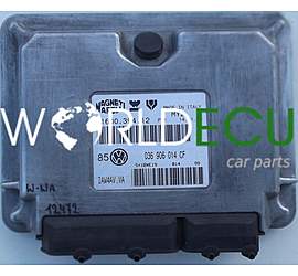 CENTRALINA MOTORE VOLKSWAGEN VW GOLF 1.4 036 906 014 CF, 036906014CF, 61600.394.12, 6160039412, IAW4AV.VA, IAW4AVVA