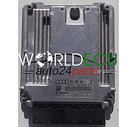 ECU ENGINE CONTROLLER AUDI A4 2.7 TDI BOSCH 0 281 014 145, 0281014145, 8K1 907 401, 8K1907401