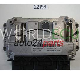 Centralina do motore RENAULT TWINGO BOSCH 0 261 S16 247, 0261S16247, 237105821R