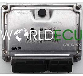 БЛОК УПРАВЛЕНИЯ ДВИГАТЕЛЕМ  SKODA ROOMSTER 1.4 TDI, BOSCH 0 281 012 750, 0281012750, 045 906 019 CC, 045906019CC, EDC15P