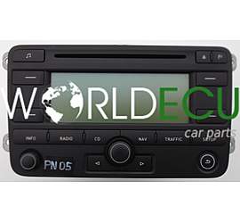 RADIO CD NAVI SEAT LEON 2006 5P0 035 191, 5P0035191, 7 612 002 055, 7612002055