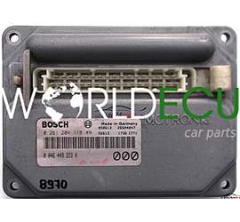 ECU ENGINE CONTROLLER LANCIA, FIAT DELTA TEMPRA, BOSCH 0 261 204 118, 0261204118, 0 046 449 223 0, 00464492230