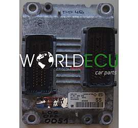 CENTRALINA MOTORE OPEL CORSA C 1.2 Z12XEP BOSCH 0 261 208 253, 0261208253, GM 55352622 SS, 1039S10736