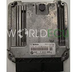 ECU ENGINE CONTROLLER MINI COOPER 1.6 TDCI BOSCH 0 281 015 233, 0281015233, DDE 7 810 909, 7810909