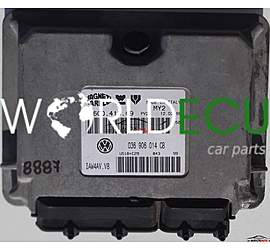 CENTRALINA MOTORE VW VOLKSWAGEN LUPO 1.4, 036 906 014 CB, 036906014CB, 61600.413.09, 6160041309, IAW4AV.V8
