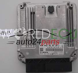 Centralina motore AUDI VOLKSWAGEN 2.0 TDI BOSCH 0 281 018 498, 0281018498, 04L 907 309 D, 04L907309D, EDC17C64