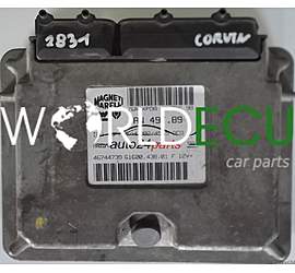 ECU ENGINE CONTROLLER FIAT BRAVA BRAVO 1.6 46744739 61600.438.01 F 6160043801 IAW49F.B9, IAW49FB9, IAW 49F.B9/HW002/4565-DCO