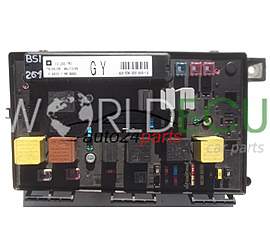 SCATOLA-DEI-FUSIBILI-RELÈ-FUSIBILE-SCATOLA-BSI BSI OPEL ASTRA H GM 13 206 751 GY, 13206751 GY, HELLA 5DK 008 668