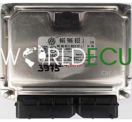 CENTRALINA MOTORE VW VOLKSWAGEN 06G906022J, 06G 906 022 J, 06G906022B BOSCH 0261S05667, 0 261 S05 667