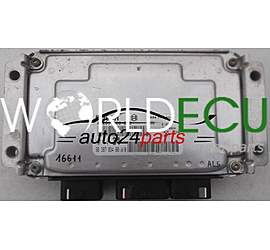CENTRALINA DO MOTORE PEUGEOT 206 1.6 BOSCH 0 261 206 942, 0261206942, 96 387 834 80 id10, 9638783480 id10, ME7.4.4 34