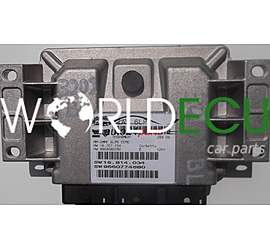 ECU CENTRALITA DE MOTOR PEUGEOT 307 2.0 IAW6LPB, IAW 6LPB, 16.707.154, 16707154, 9659580780, 16.814.034, 16814034, 96607746680
