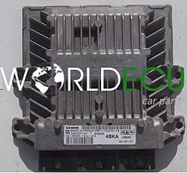 MOTORSTEUERGERÄT ECU STEUERGERÄT FORD FOCUS C-MAX 1.8 TDCI SIEMENS 5WS40512A-T, 5WS40512AT, FoMoCo 6M51-12A650-YA, 6M5112A650YA, 4BKA, SID202