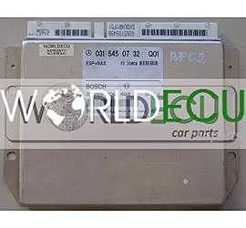 CENTRALINA MOTORE MERCEDES W210 BOSCH 0 265 109 498, 0265109498, 031 545 07 32, 0315450732