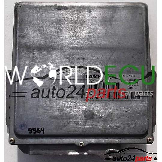 ECU ENGINE CONTROLLER PEUGEOT 306 405, CITROEN ZX 1.4, BOSCH 0 261 200 779, 0261200779, 96 171 499 80, 9617149980