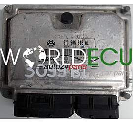 CENTRALINA MOTORE VW VOLKSWAGEN TOUAREG 6.0 07C906018AL, 07C 906 018 AL, BOSCH 0261208753, 0 261 208 753, BENZIN ME7.1.1 6369 1039S06598