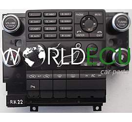 CONTROL PANEL CD RADIO CLIMATRONIC  VOLVO 30782903 / M348220-0292 / M3482200292 / 09W48E-02 / 09W48E02 / SN60092182