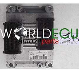 CENTRALINA MOTORE OPEL CORSA C 1.0 Z10XEP BOSCH 0 261 208 393, 0261208393, GM 55354327 WB
