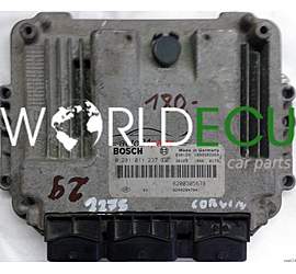  БЛО0К УПРАВЛЕНИЯ ДВИГАТЕЛЕМ  NISSAN PRIMERA 1.9 DCI BOSCH 0281011237 8200305678 8200284704 1039S02264