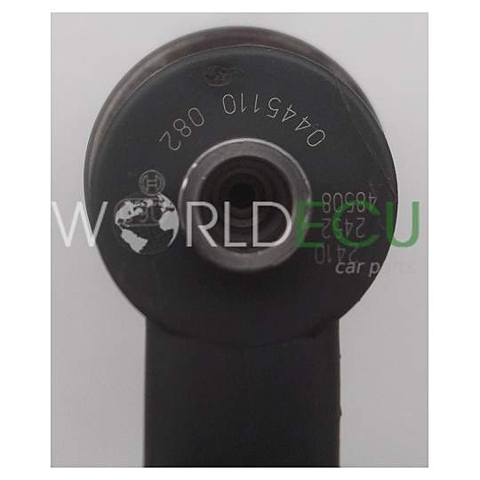 INYECTOR DEL COMBUSTIBLE  DIESEL COMMON RAIL OPEL ASTRA HONDA CIVIC 1.7 CDTI Z17DTH BOSCH 0445110082 - USED