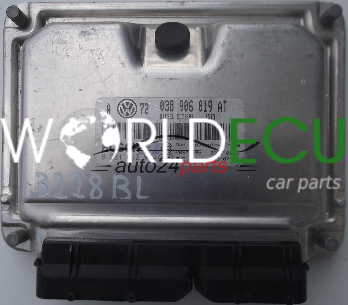 Calculateur Moteur (ECU) Volkswagen – Marque Bosch – Occasion En Bon état