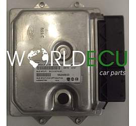 CENTRALINA MOTORE FIAT PANDA 1.3 MAGNETI MARELLI MJD 8F3.P1,  MJD8F3P1, FPT 55246933, BC.0105763.B, BC0105763B