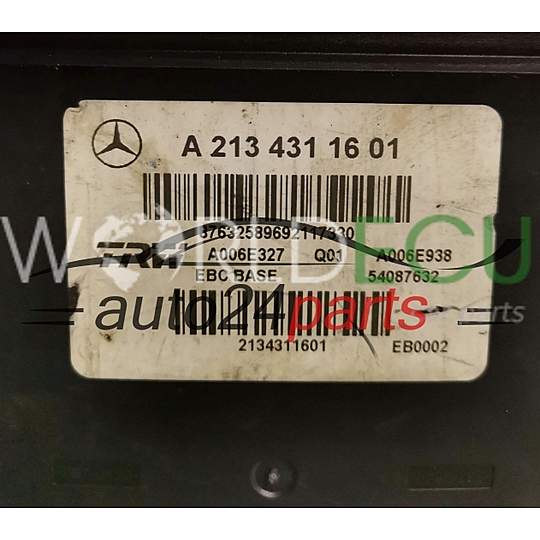 ABS POMPA CENTRALINA MERCEDES BENZ A 213 431 16 01, A2134311601