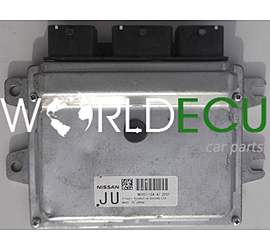 ECU ENGINE CONTROLLER NISSAN LEAF HITACHI MEV01-104, MEV01104, MEV01-104 A1 2YO7, MEV01104A12YO7, JU