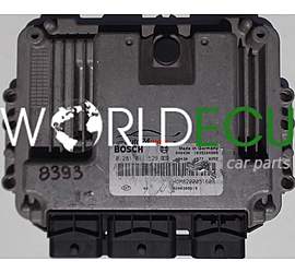 ECU ENGINE CONTROLLER RENAULT TRAFIC OPEL VIVARO NISSAN PRIMASTAR 1.9 DCI BOSCH 0 281 011 529, 0281011529, HOM 8200051608, 8200389519, 1039S04808
