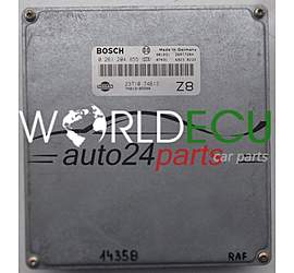 ECU ENGINE CONTROLLER NISSAN MICRA BOSCH 0 261 204 855, 0261204855, 23710 74B13, 2371074B13
