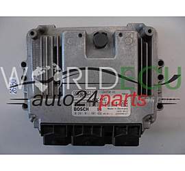 Engine control unit - ECU controllers FORD FOCUS BOSCH 0 281 011 801, 0281011801, 4M51-12A650-KE, 4M5112A650KE