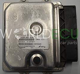 Centralina do motore FIAT LANCIA 51872449, MJD8F2.12, MJD8F212
