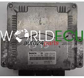 CALCULATEUR MOTEUR RENAULT LAGUNA VEL SATIS ESPACE 2.2 DCI BOSCH 0281011571 0 281 011 571, 8200309318, 8200346254, 1039S03753