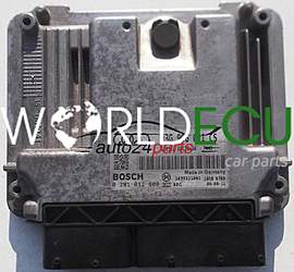 ECU ENGINE CONTROLLER AUDI A3 1.9 TDI 03G906021CS, 03G 906 021 CS, BOSCH 0 281 012 608, 0281012608, DIESEL EDC16U34 7443, 1039S11061