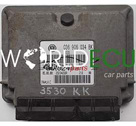 CENTRALINA DO MOTORE SKODA FABIA 1.4 AUB 036906034BK, 036 906 034 BK, 61600.489.19, 6160048919, IAW4LV.C, IAW4LVC
