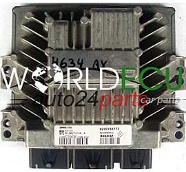 БЛОК УПРАВЛЕНИЯ ДВИГАТЕЛЕМ RENAULT MEGANE 1.5 DCI SID 304 S126074106A, S126074106 A, 8200755773, 8200680832