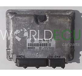 CENTRALINA MOTORE VW VOLKSWAGEN GOLF 1.8 06A906018FS, BOSCH 0 261 206 513, 0261206513