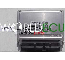 ECU ENGINE CONTROLLER AUDI A4, A6 2.4 V6, BOSCH 0 261 206 397, 0261206397, 3B0 907 552 L, 3B0907552L