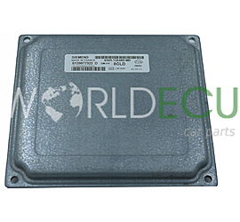 CENTRALINA DO MOTORE  FORD FIESTA 1.6 16V SIEMENS S120977322D, S120977322 D, 6S61-12A650-MD 8CLD, 6S6112A650MD, SIM210