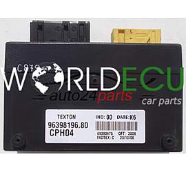 CENTRALINA CITROEN PEUGEOT TEXTON 96398196.80, 9639819680, CPH04