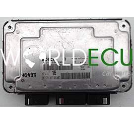 CENTRALINA MOTORE CITROEN SAXO PEUGEOT 106 1.1 BOSCH 0261206246, 0 261 206 246, 96 378 387 80, 9637838780, M7.4.4 15 - 10427 (1)