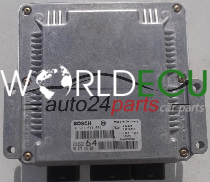 Boîtier Calculateur Moteur Peugeot 307 2.0 HDI 110ch - 0281011081 EDC15C2 - Occasion Testé