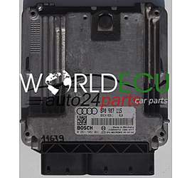 ECU ENGINE CONTROLLER AUDI A3 2.0 FSI BOSCH 0 261 S02 041, 0261S02041, 8P0 907 115